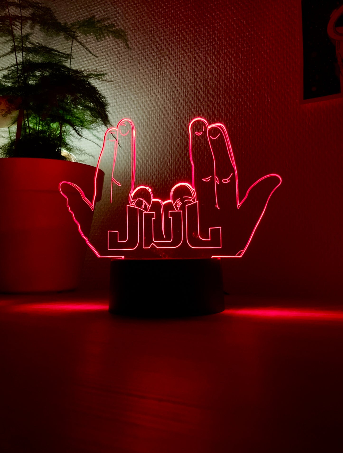 Lampe de chevet - Veilleuse Tactile LED Rappeur JUL Lampe