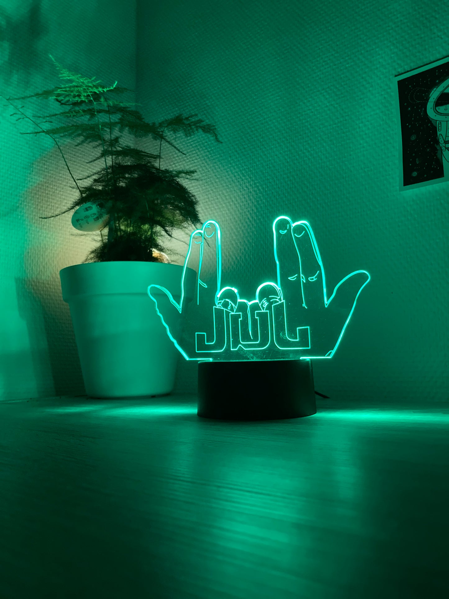 Lampe de chevet - Veilleuse Tactile LED Rappeur JUL Lampe