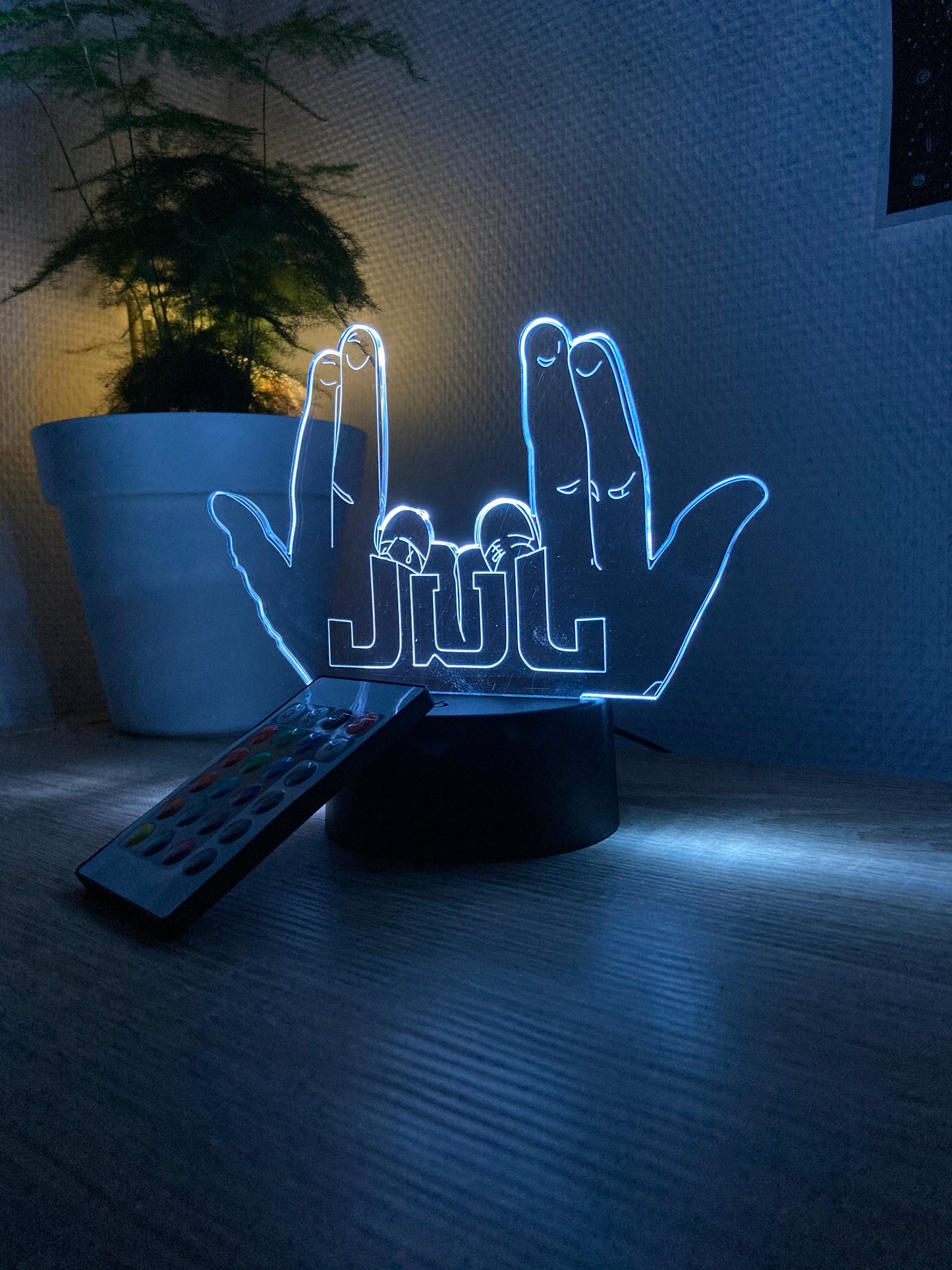 Lampe de chevet - Veilleuse Tactile LED Rappeur JUL Lampe