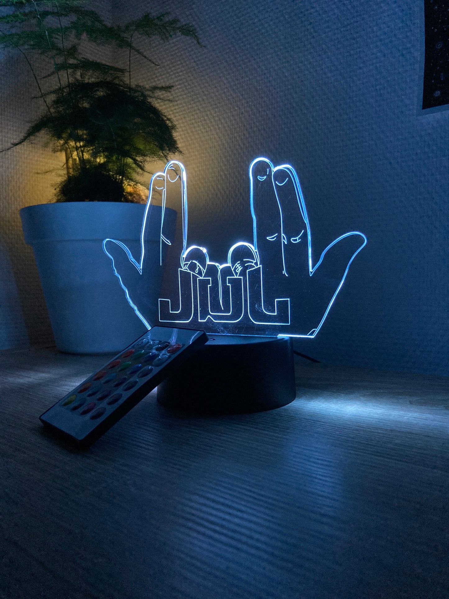 Lampe de chevet - Veilleuse Tactile LED Rappeur JUL Lampe