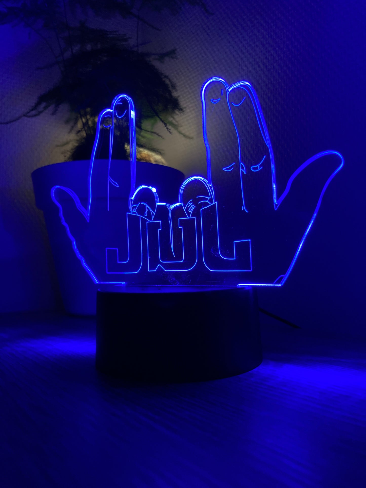 Lampe de chevet - Veilleuse Tactile LED Rappeur JUL Lampe