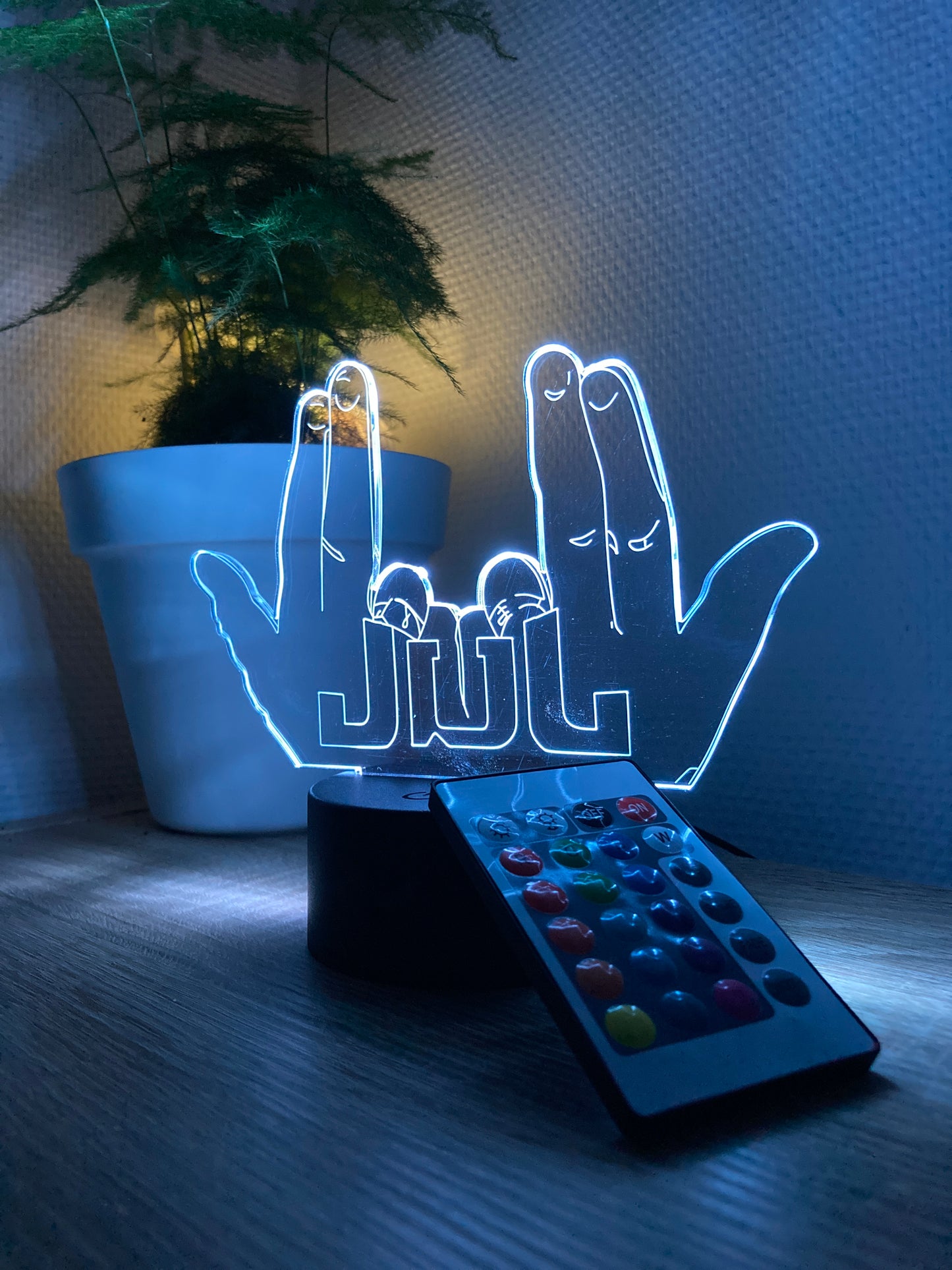 Lampe de chevet - Veilleuse Tactile LED Rappeur JUL Lampe