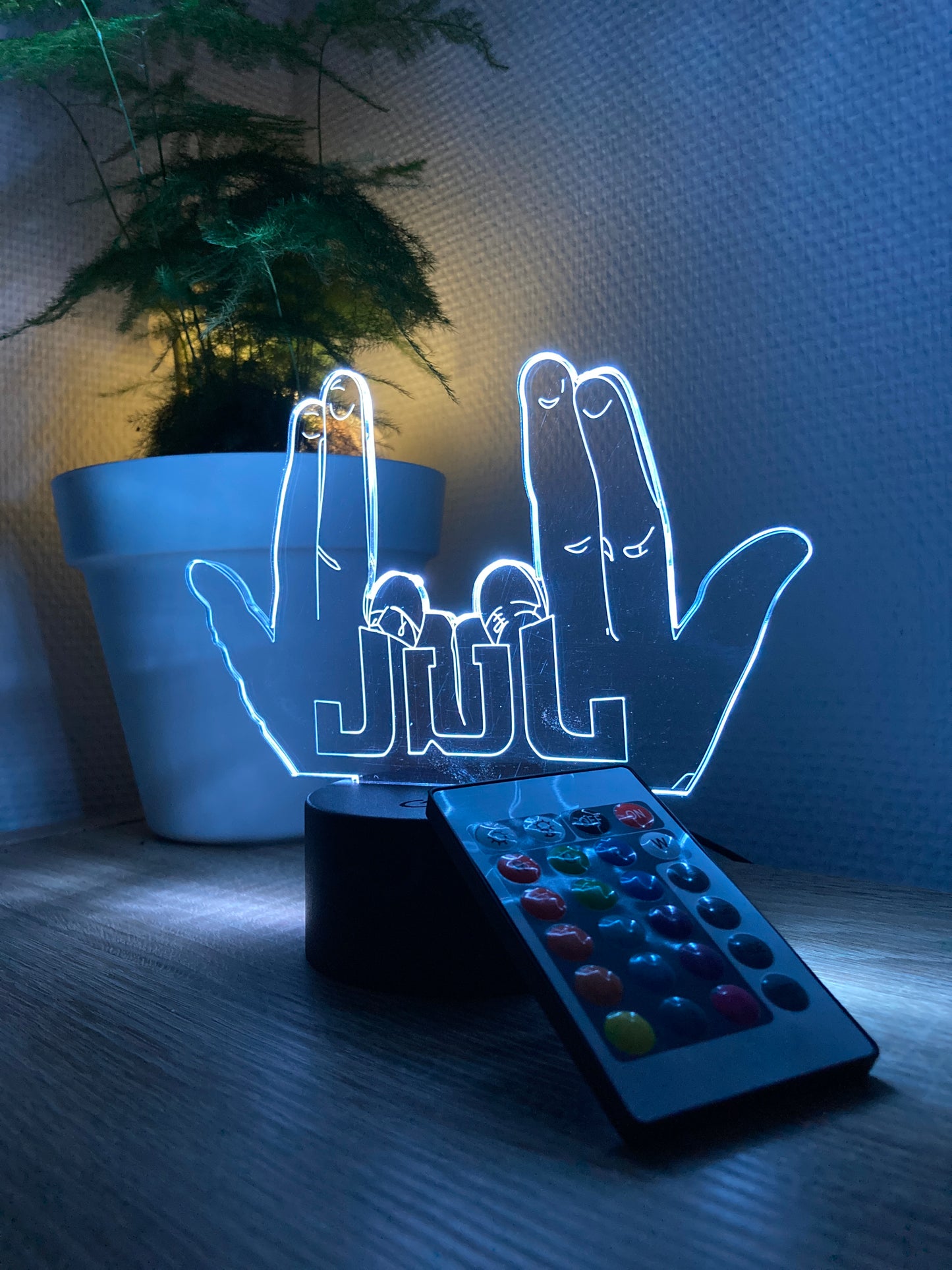 Lampe de chevet - Veilleuse Tactile LED Rappeur JUL Lampe