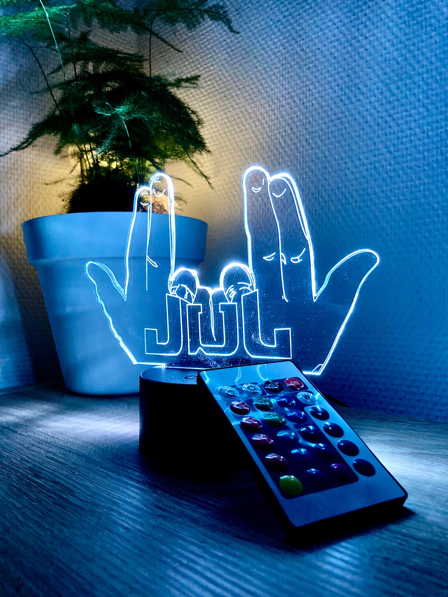 Lampe de chevet - Veilleuse Tactile LED Rappeur JUL Lampe